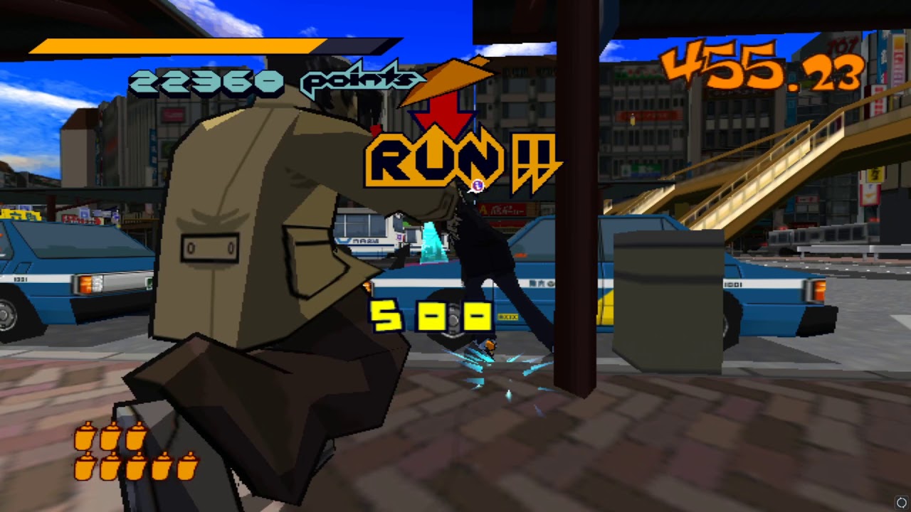 De La Jet Set Radio True 100% Pt.1 - Goji Gameplay and All Graffiti Souls