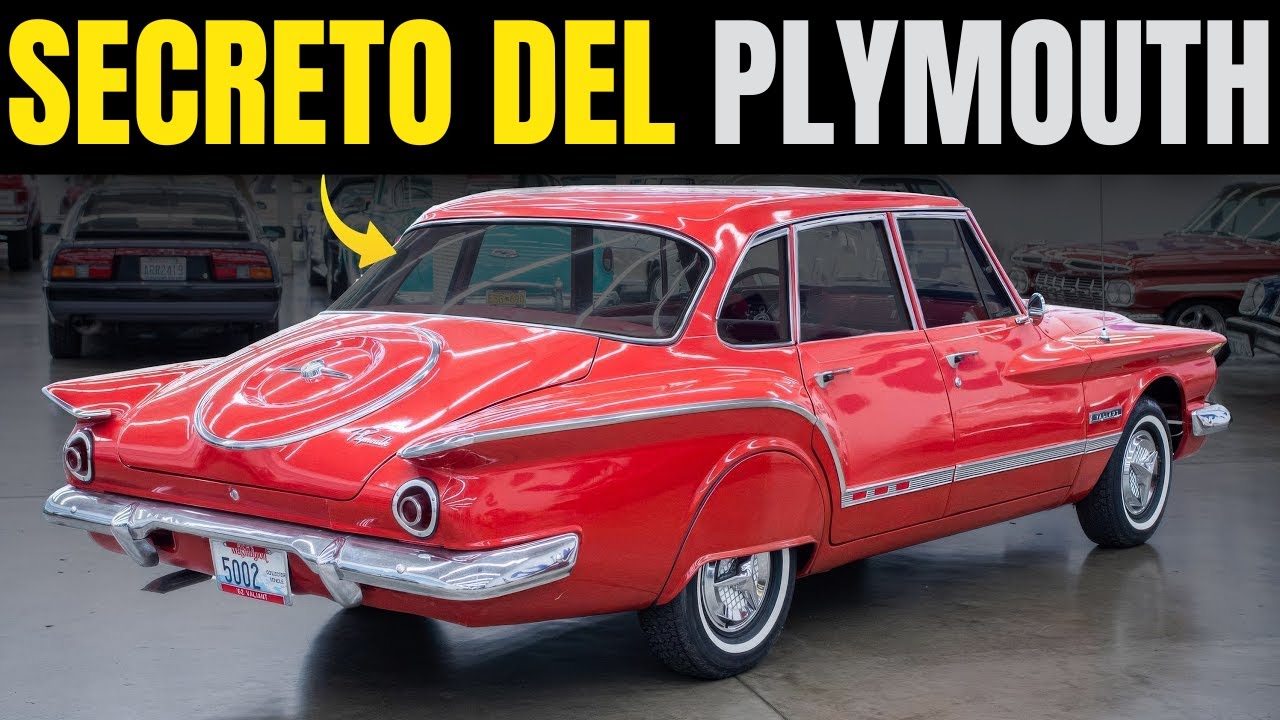 La IMPACTANTE VERDAD sobre el Plymouth Valiant de 1961: ¡el PEQUEÑO Coche que SALVÓ una MARCA...