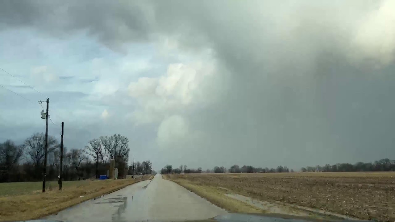LIVE - Illinois & Indiana Storm Chase - Flat Rock IL tornado February 19, 2026
