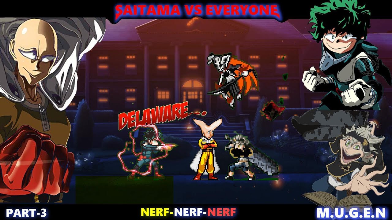 NERF SAITAMA again Pls || Saitama Vs Everyone III