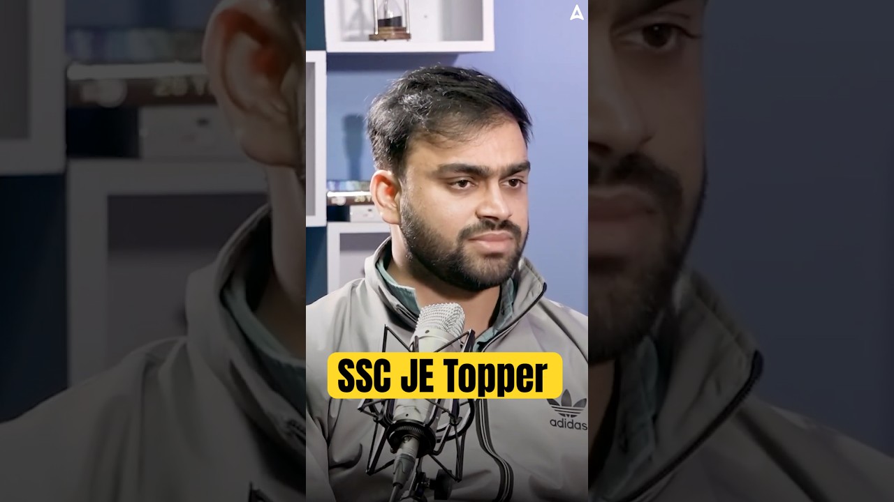 SSC JE CPWD Topper Interview | कितने Attempts में बना Topper? #SSCJE #Topper #JECPWD