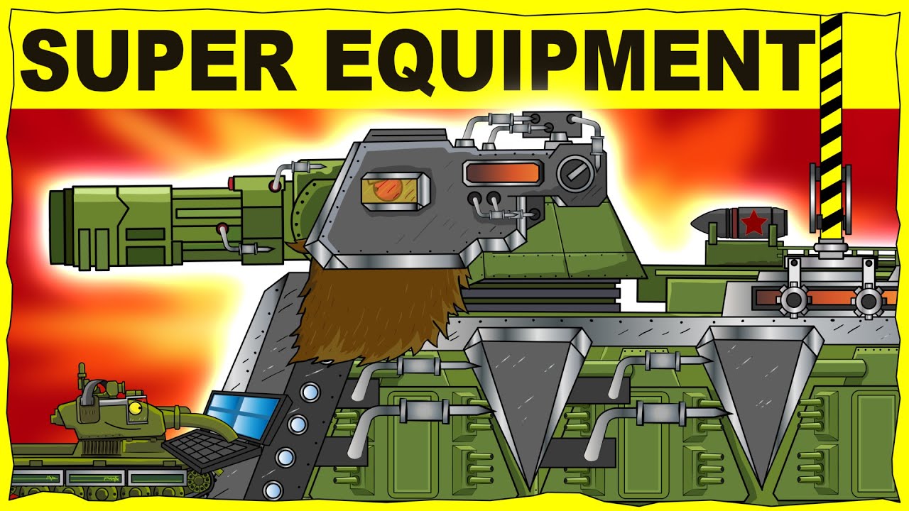 Soviet Dorian received new super equipment - Cartoons about tanks