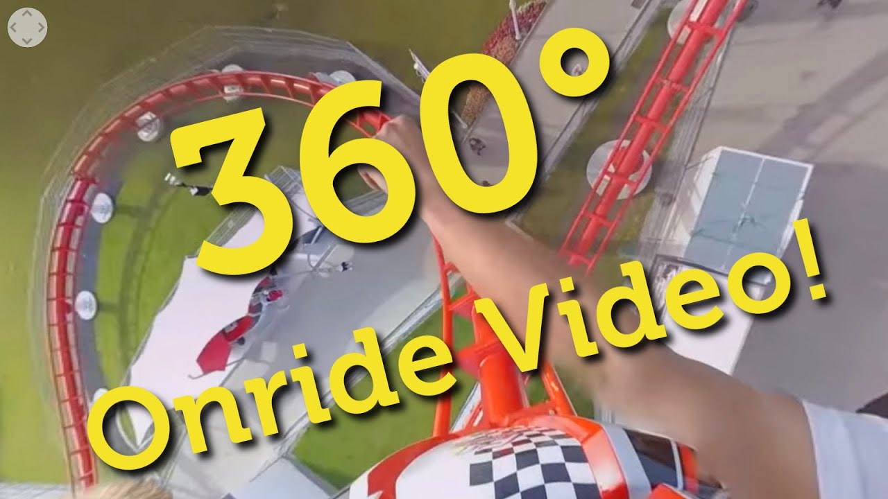 360&deg; Onridevideo of Rollercoaster Formula 1 @ Energylandia, Poland built by Vekoma