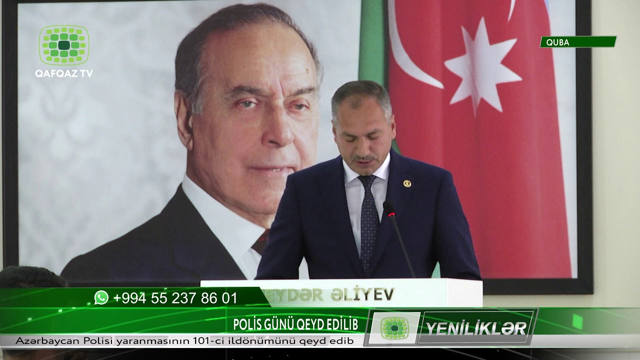 QUBADA POLİS GÜNÜ QEYD EDİLİB