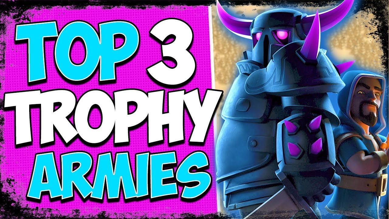 Best TH 8 Trophy Pushing Attack Strategies in Clash of Clans | Top 3 TH 8 Pushing Armies