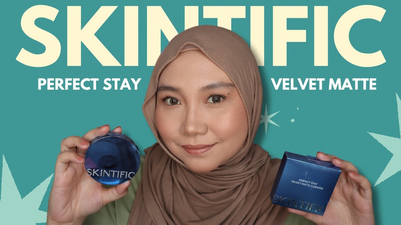 Viral NEW cushion foundation! | SKINTIFIC Velvet Matte Cushion Review