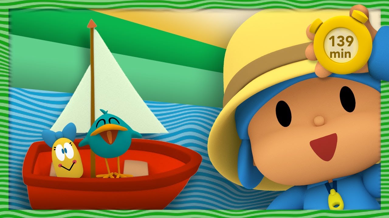 🏝 POCOYO & NINA EPISODIOS COMPLETOS - Un día en el lago 139 min | CARICATURAS y DIBUJOS ANIMADOS