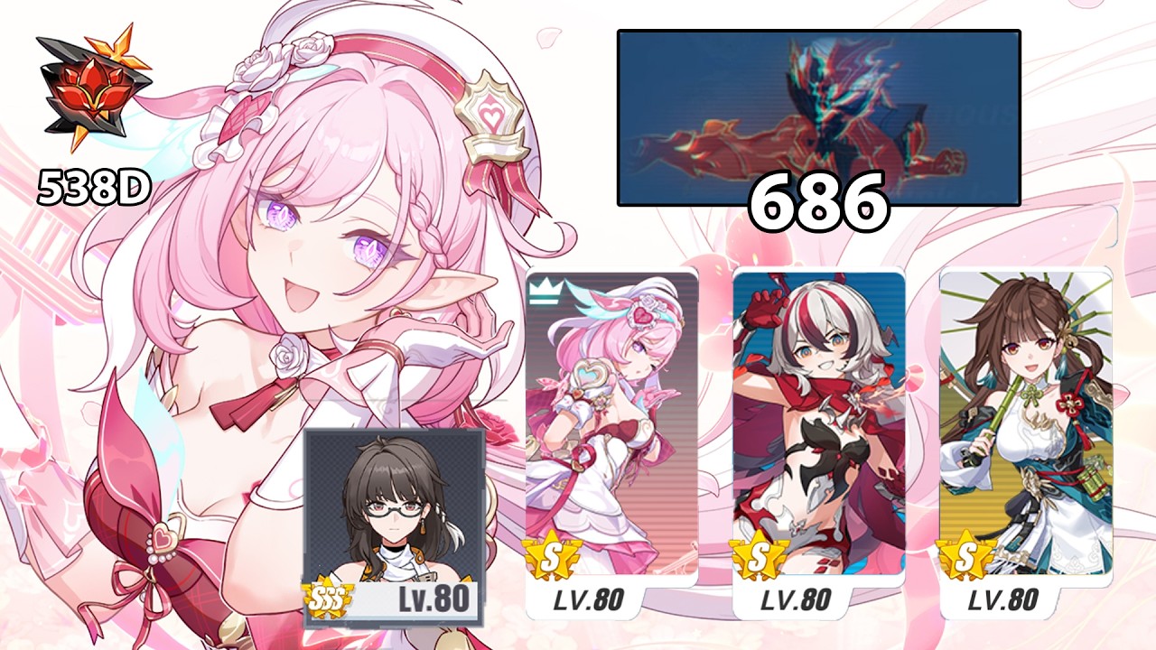 S0 Hi Love ELF (SSS Dreamseeker) - 686 Pts - Kalpas (Ranged) | HI3 Redlotus 538D