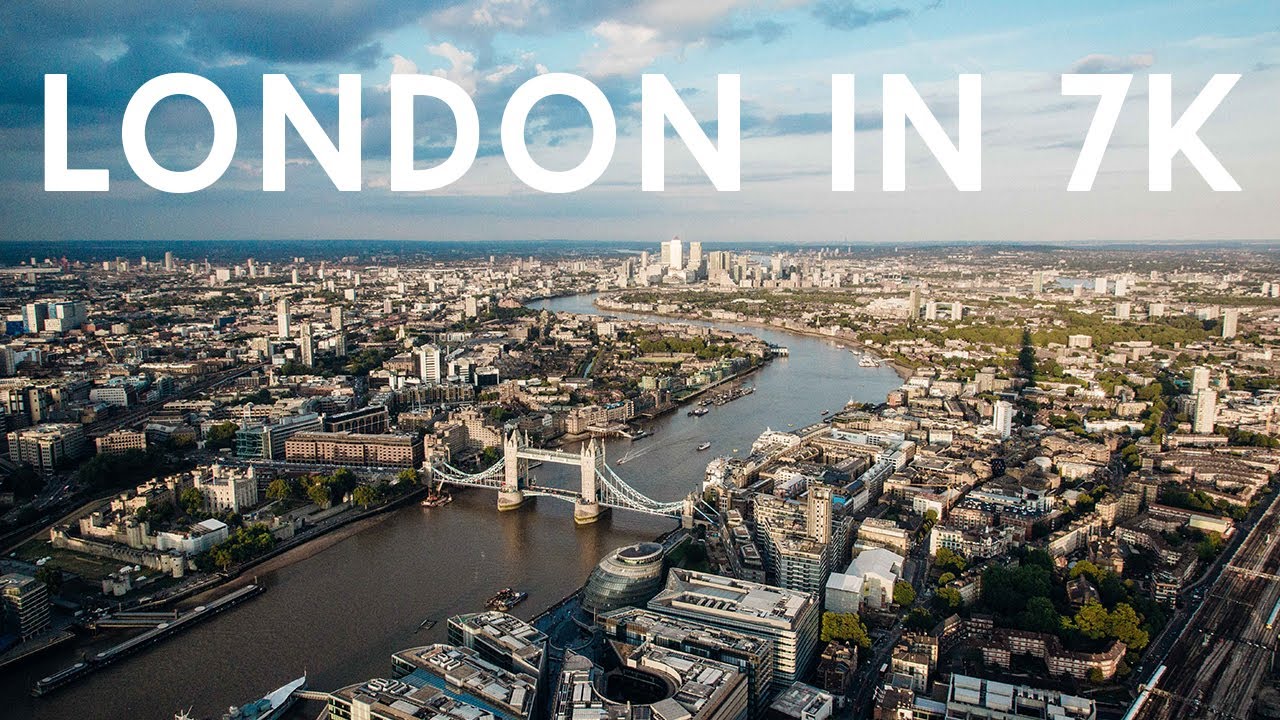 @LONDON Aerial Short featuring 7K Footage from Jason Hawkes