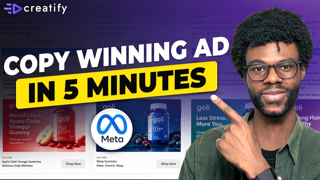 How to Clone Your Competitors' Winning Meta Ads with AI in 5 Minutes (2026 Tutorial)