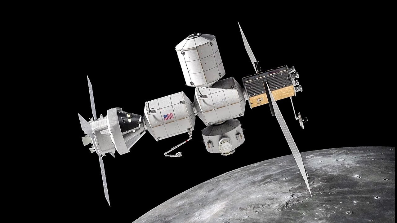 Lockheed Martin Lunar Gateway Animation #IAC2018