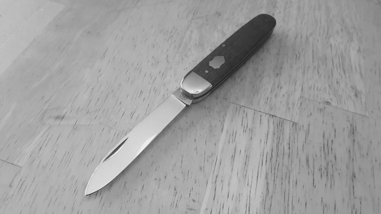 An absolutely FANTASTIC knife from Solingen, Germany! Friedrich Hartkopf Taschenmesser in Redwood.