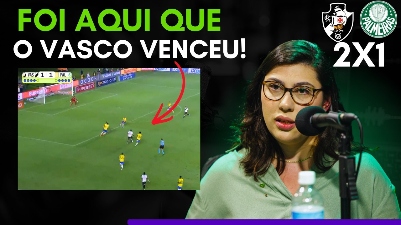 ESTE foi um dos MOTIVOS que fizeram o Palmeiras PERDER para o VASCO no Campeonato Brasileiro.