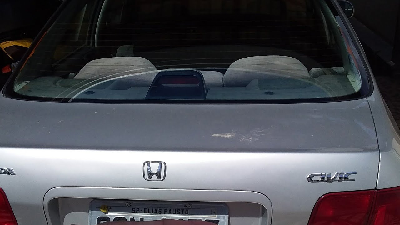 Como começar desmontar o tampão #Civic♡ beck