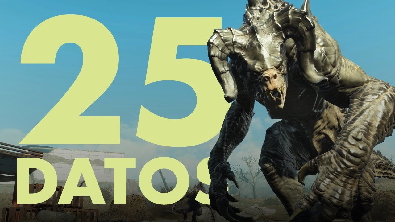25 FACTS MÁS sobre FALLOUT 4