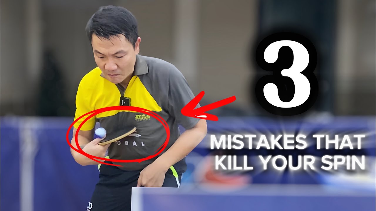 3 Mistakes That Kill Your Backspin Serve