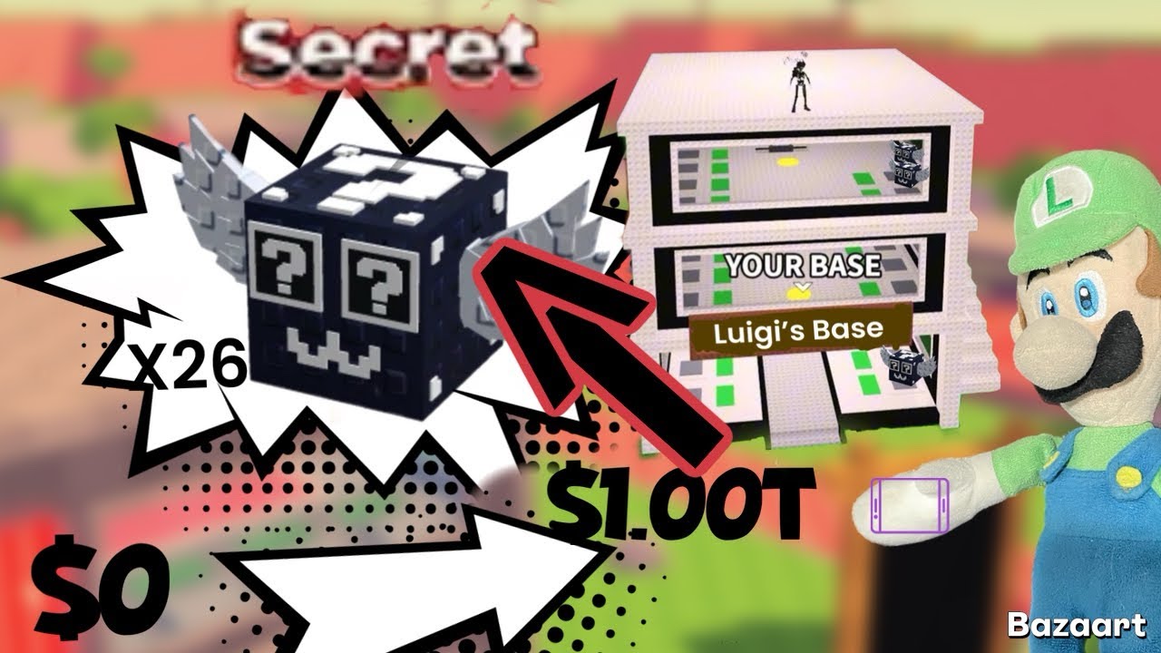 Going From $0 To One Trillion Using ONLY Secret Lucky Blocks!