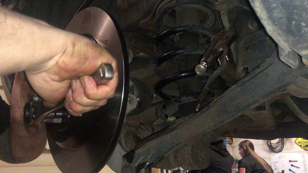 Taurus X replace brake caliper rotor & pads rear | no special tools