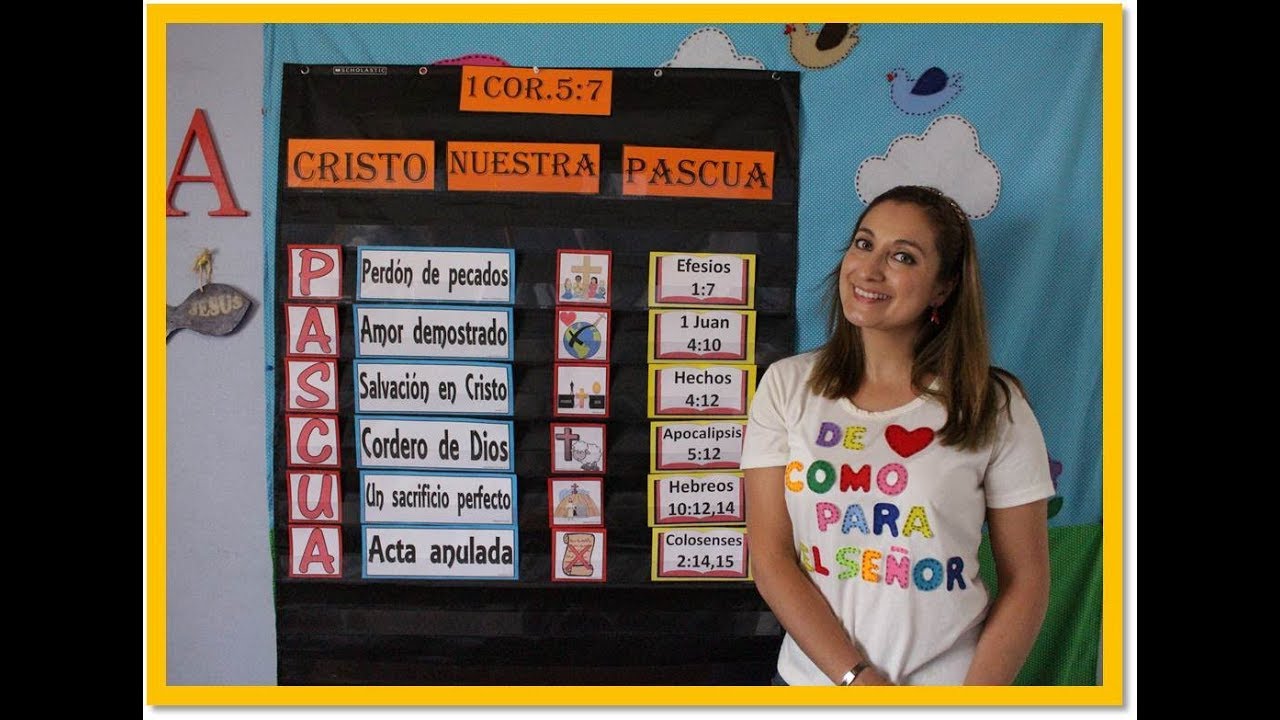 Idea acróstico Pascua