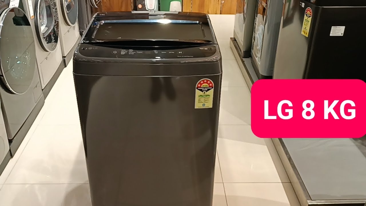 LG WASHING MACHINE 2025 LATEST 8KG DEMO HOW TO USE LG WASHING MACHINE T80VBMB4Z