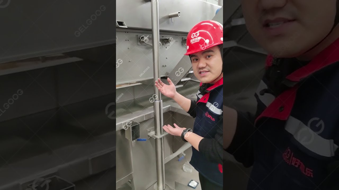 Continuous Frying Machine  Details Show External Heating Type Fryerworr