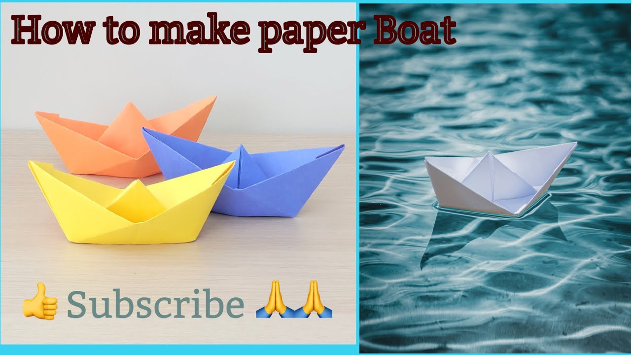 पेपर बोट कैसे बनाएं ⛵ | आसान पेपर क्राफ्ट | #Shorts#diy #कागज़ की नाव सिर्फ 30 सेकंड में 🚤 | 