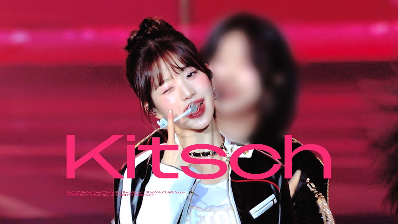 (4K) 240127 아이브 단독 콘서트 SHOW WHAT I HAVE in BANGKOK 'KITSCH' 장원영 IVE JANGWONYOUNG 직캠