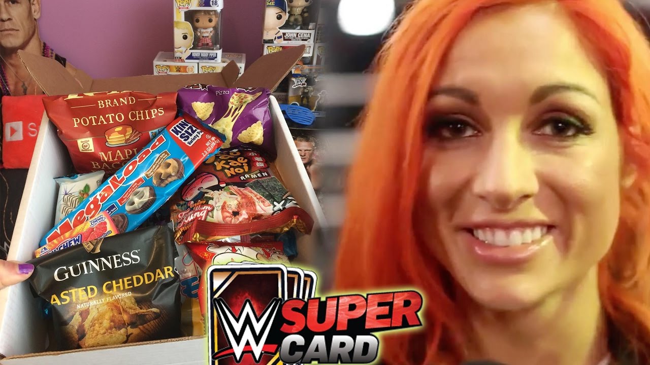 Got a Shoutout from Becky Lynch !! + MunchPak / WWE SuperCard!