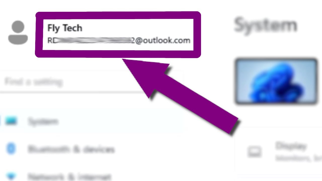 Secret E-mail Account in Windows 11