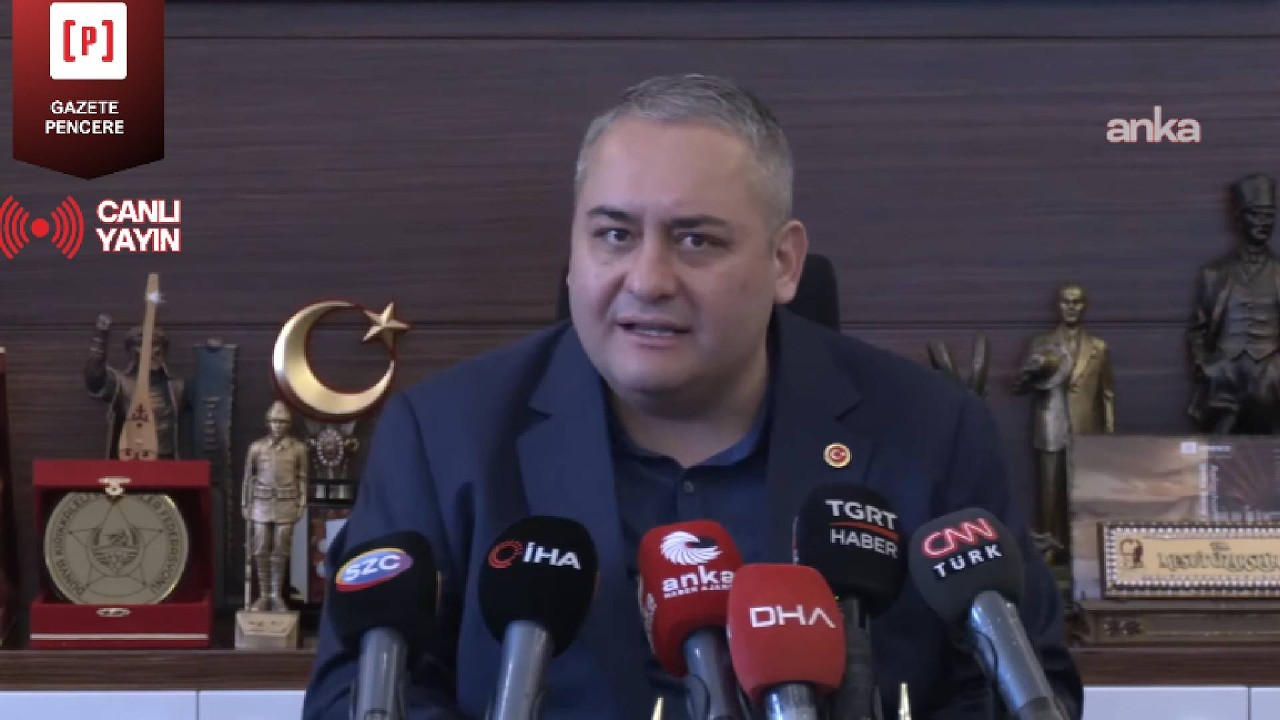 #CANLI | Mesut Özarslan CHP'den istifa etmesinin ardından açıklama yapıyor