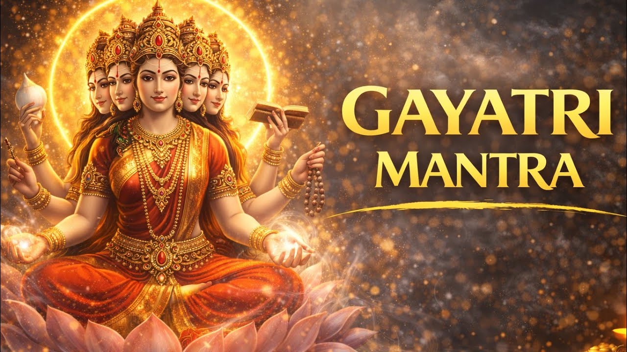 REMOVE NEGATIVE VIBRATIONS | Spiritual Awaken (Powerful Gayatri Mantra |108 Times )