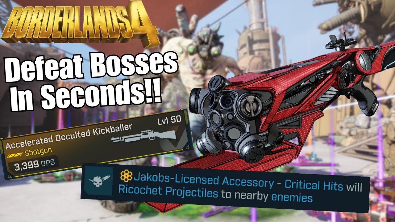 This Weapon BREAKS Borderlands 4 | Jacobs Kickballer (PATCHED)