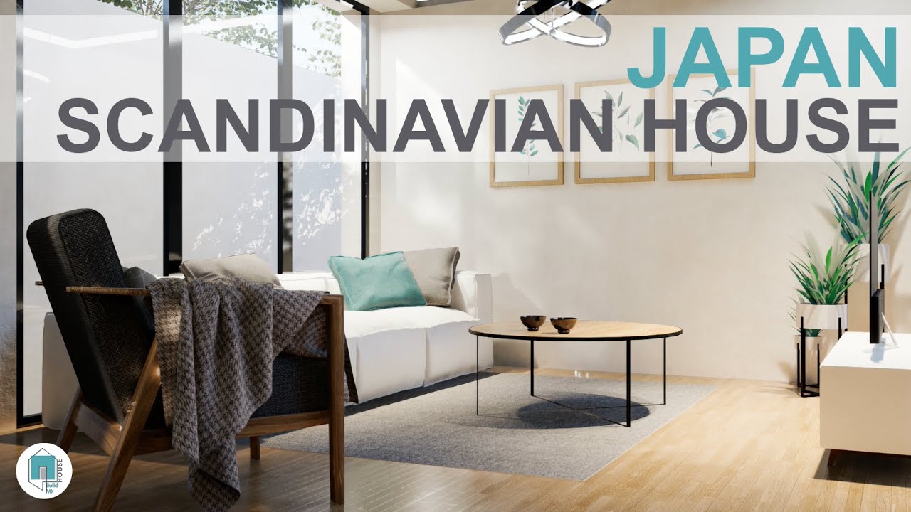 Desain Rumah Japandi Jepang Scandinavian di Lahan Hook