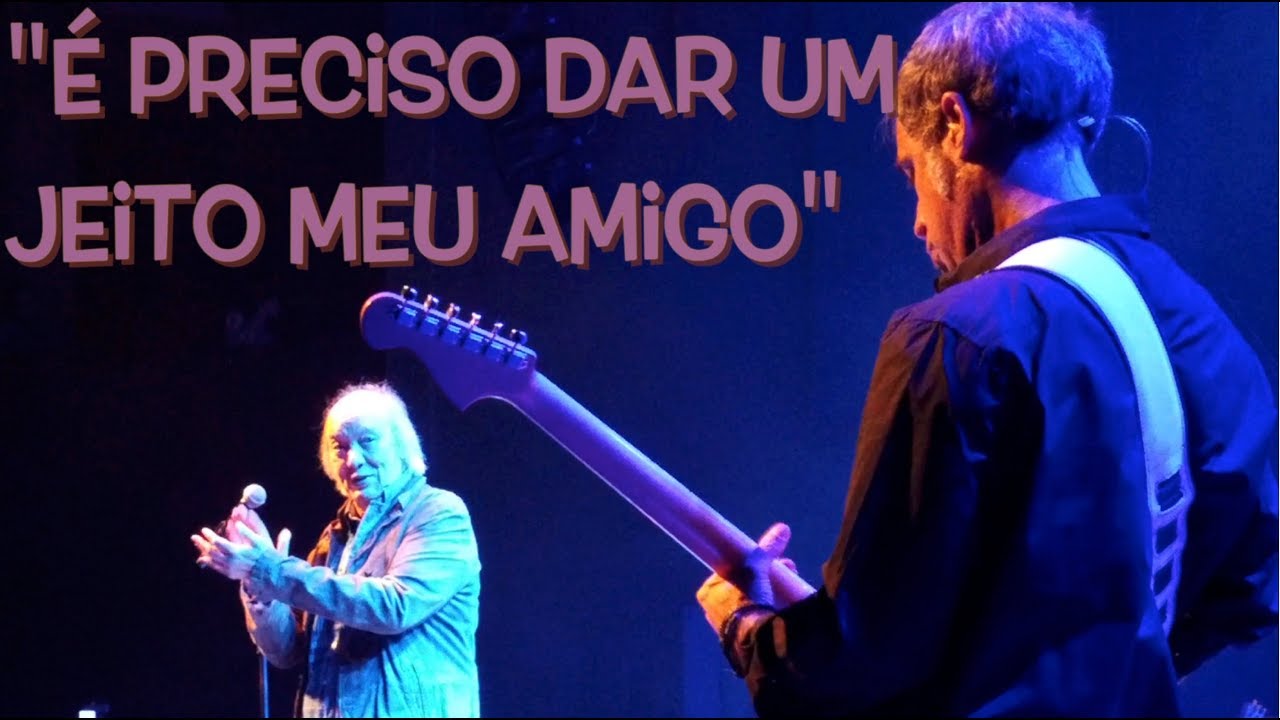 É preciso dar um jeito meu amigo - Erasmo Carlos (with Closed Captions)