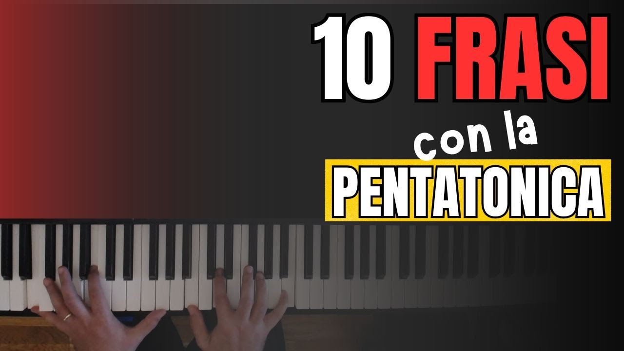 10 Frasi sulla pentatonica per improvvisare nello stile di Chick Corea - piano tutorial