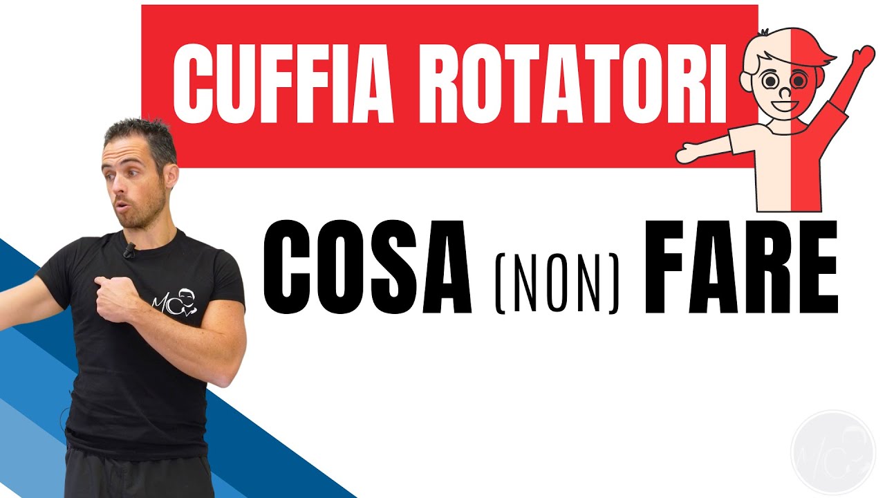 Problemi di CUFFIA DEI ROTATORI: evita questi ESERCIZI e MOVIMENTI! (e non solo..)