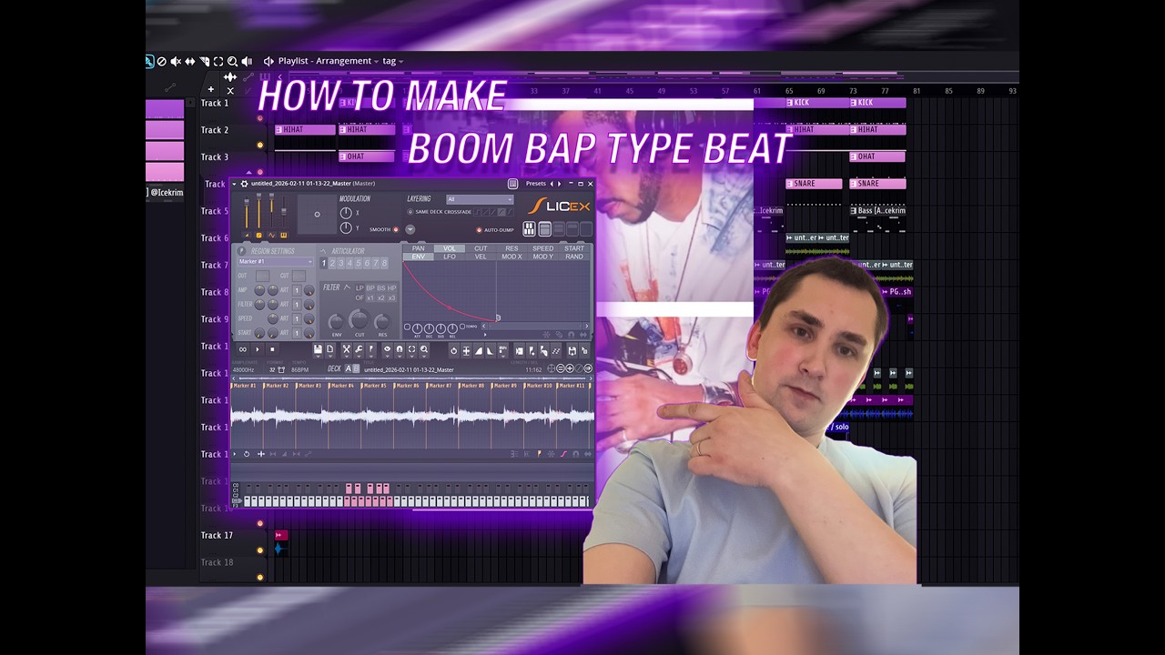 how to make boom bap type beat | FL STUDIO