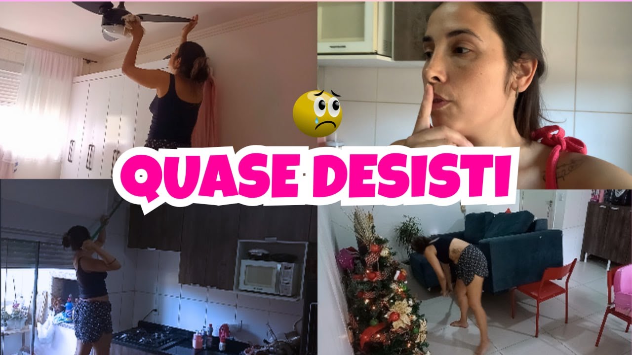 Faxina de final de ano + rotina real de mãe | Quase desisti… (desabafo sincero) | Lar da Jô