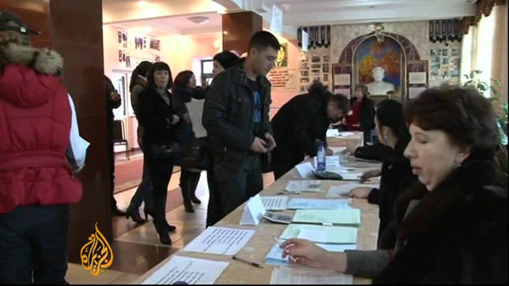 Allegations of voter fraud in Kazakhstan