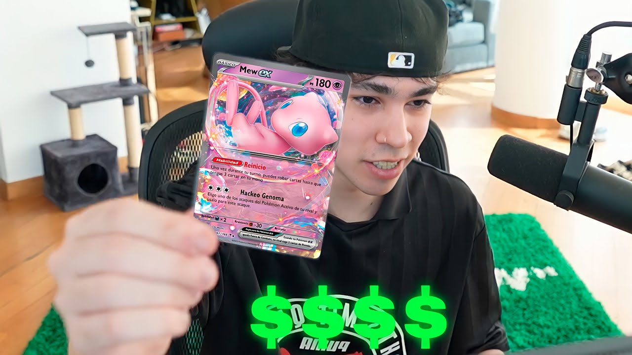 abriendo sobres de pokemon