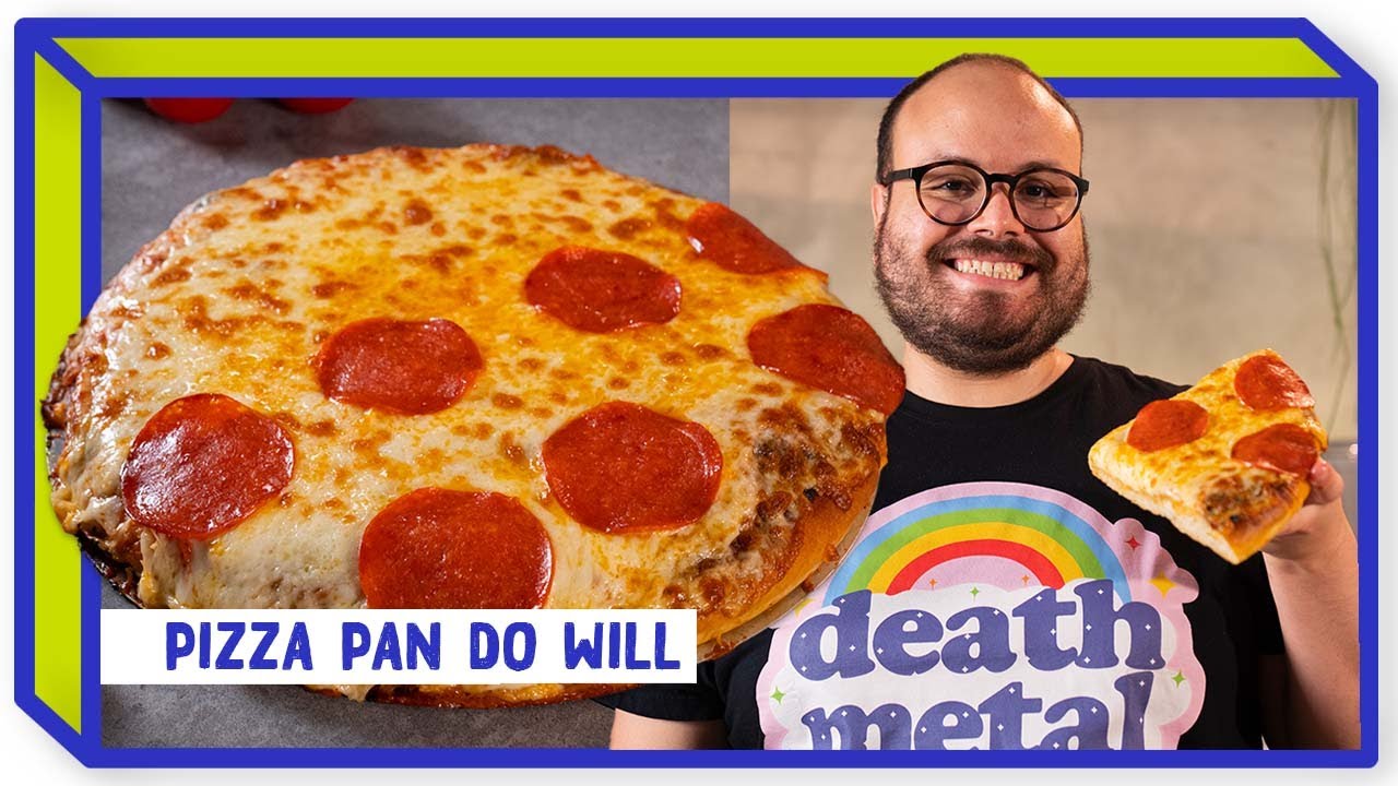 COMO FAZER PIZZA HUT CASEIRA | Will Inácio