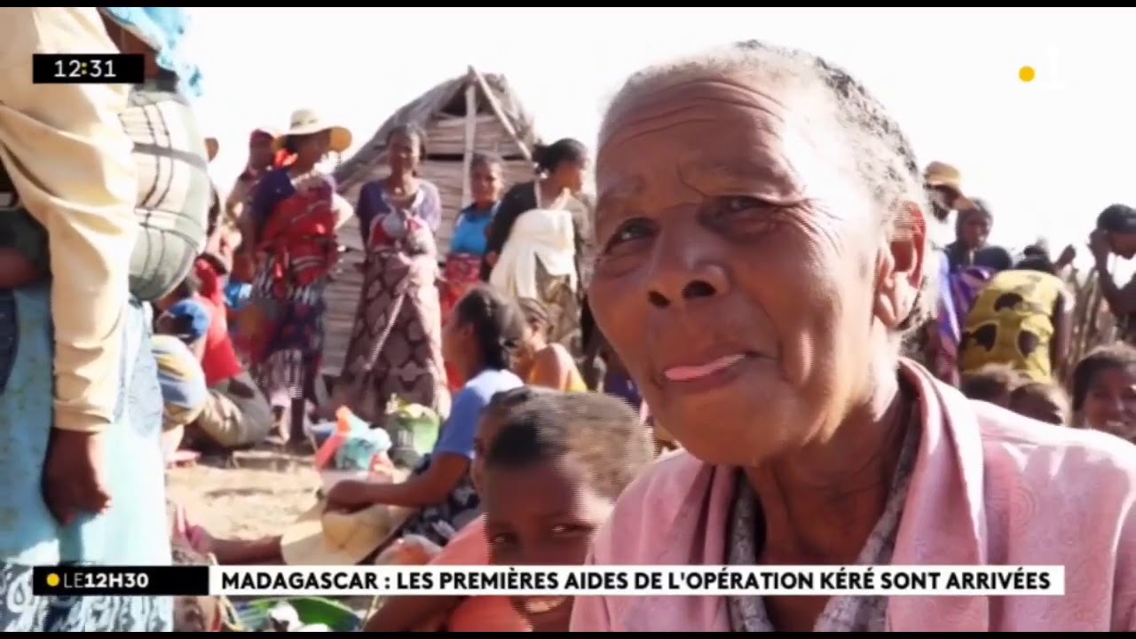 Madagascar  les premières aides de l'opération Kéré sont arrivées