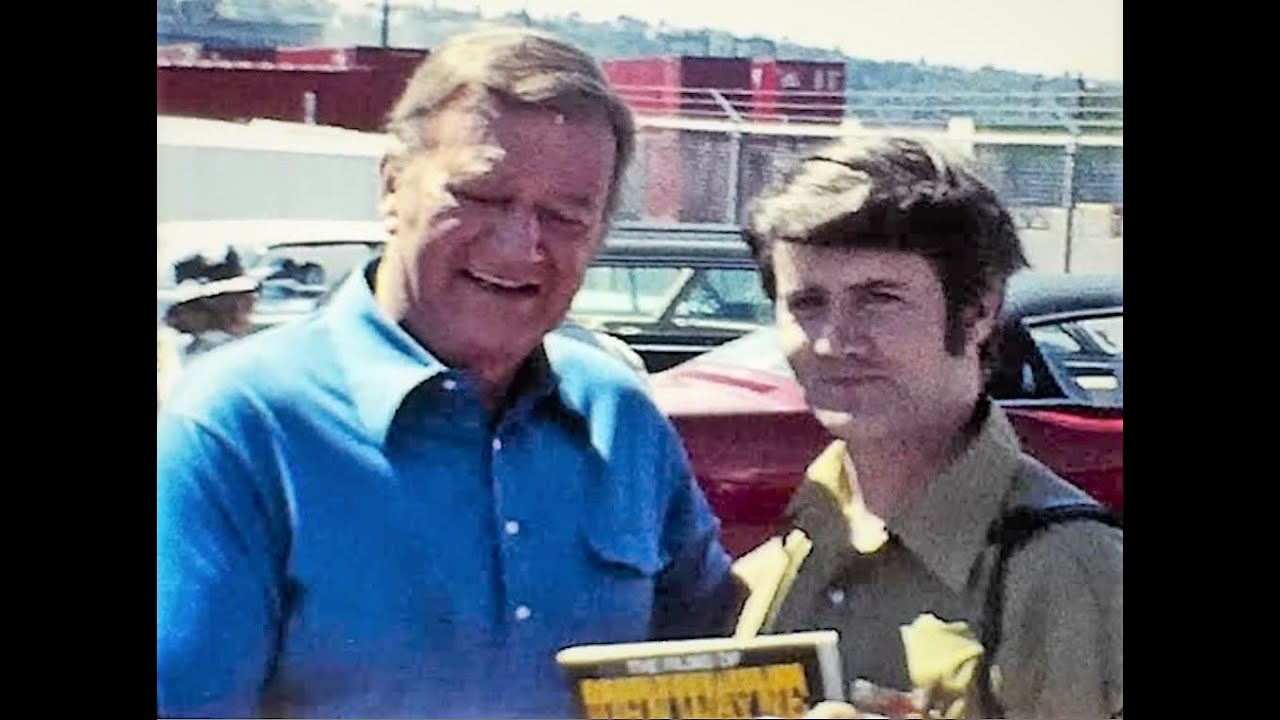 John Wayne, behind the scenes of McQ. First time ever 8mm footage