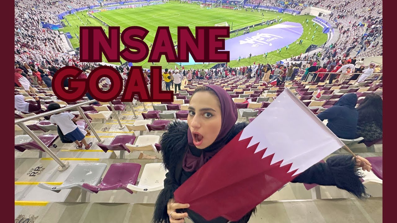 QATAR VS CHINA - VLOG AT AFC