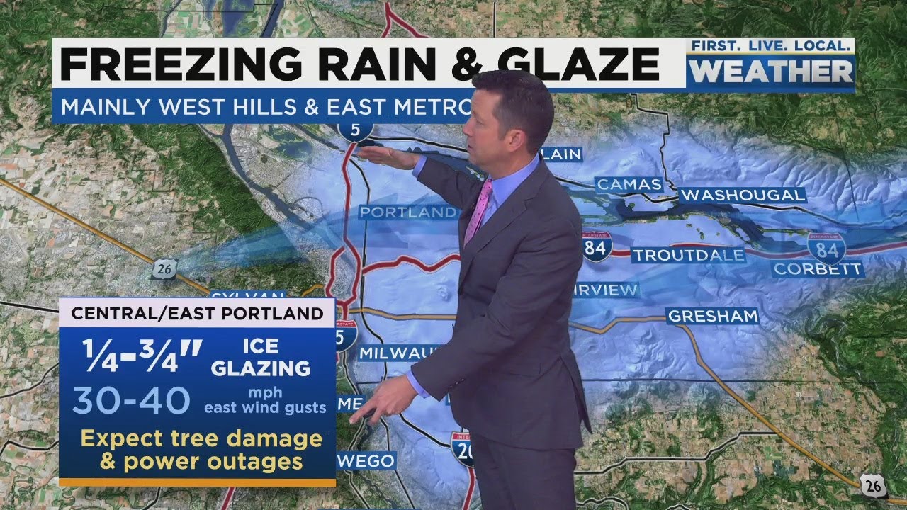 News Update: Last gasp of winter storm, freezing rain tonight