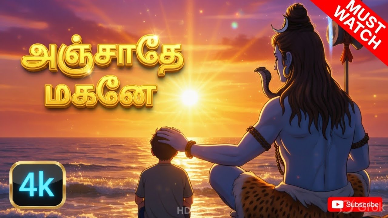 அஞ்சாதே மகனே - எப்போதும் உன்னுடன் இருக்கும் சிவபெருமான் | Lord Shiva Powerful Song / Poem