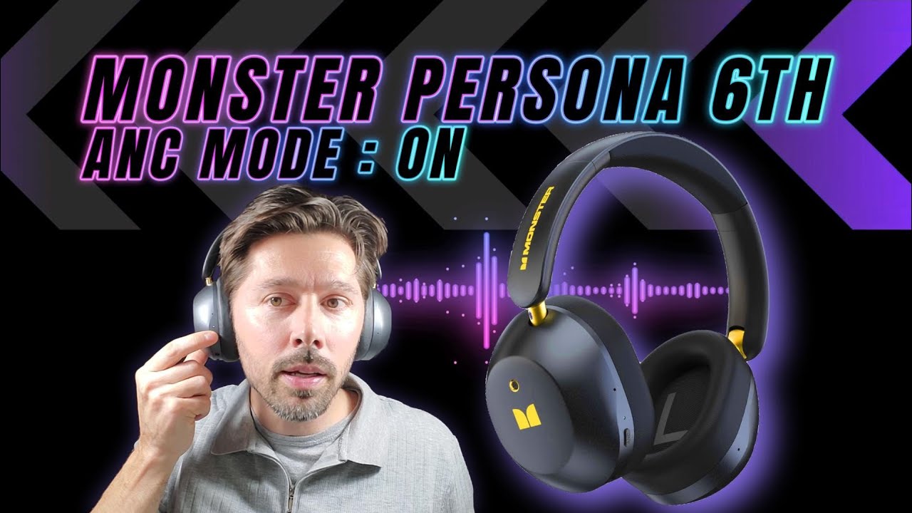 Наушники Monster Persona 6th ANC звучат как Beats Studio, но стоят намного дешевле.