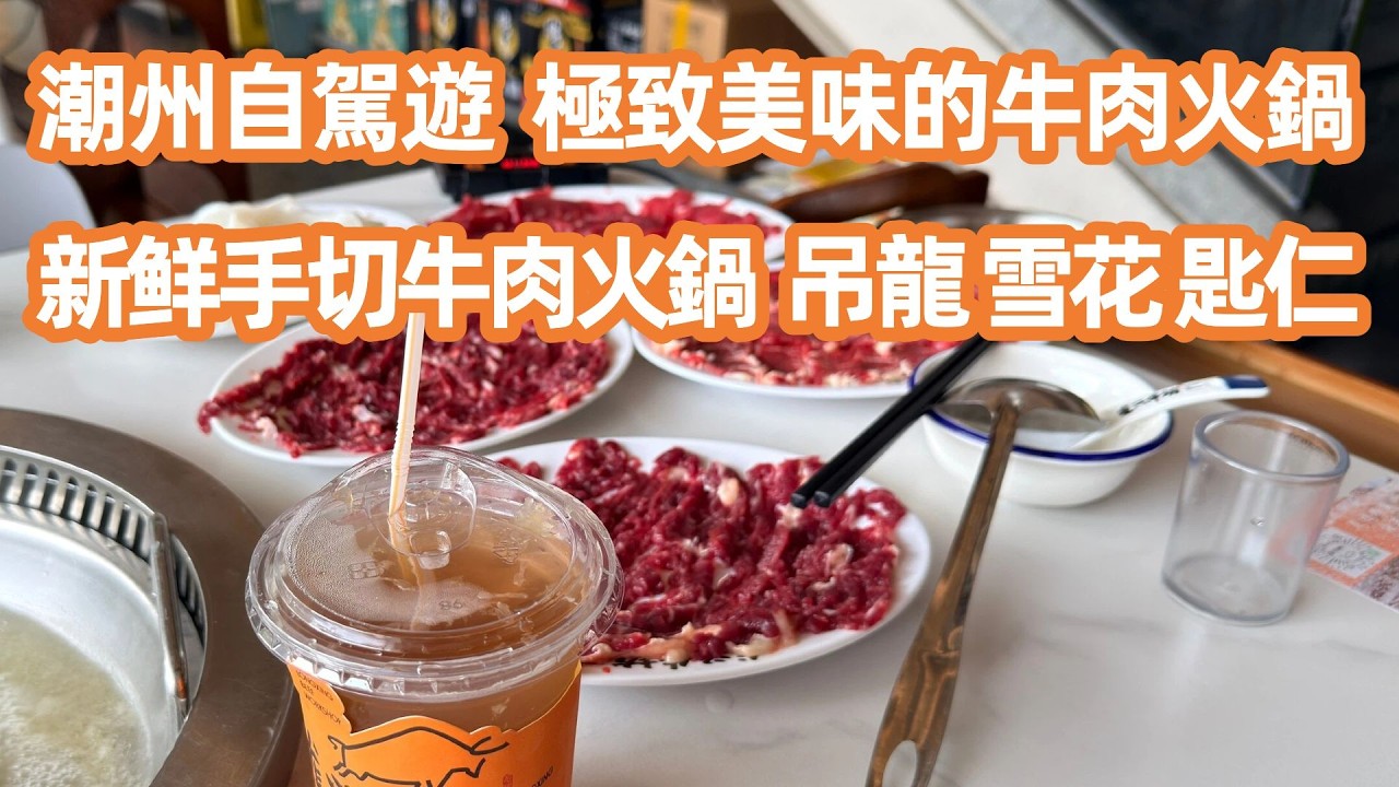 【潮州自駕遊🚗】極致美味的牛肉火鍋 vs 崩潰的地獄級交通！古城慢活與超市大掃貨全紀錄🛒深入潮州古城街頭見聞！千年開元寺尋寶！狂食最美味神級牛肉火鍋！廣東美食Vlog！Canton Food Tour