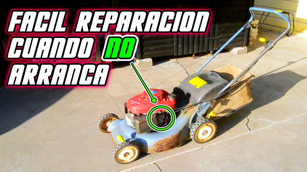 🧢 No ARRANCA la podadora de pasto FACIL SOLUCION !!