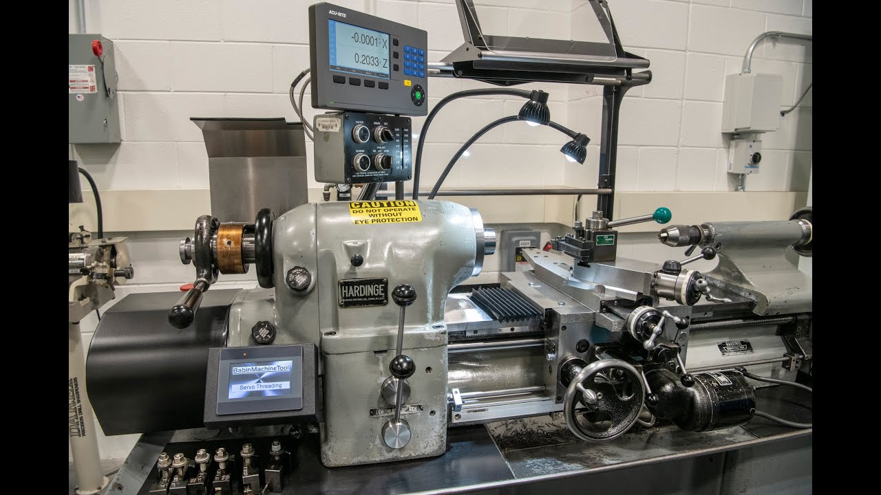 Hardinge HLV-H light kit install and demo by Babin